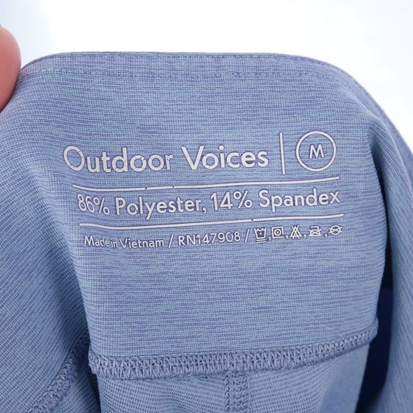 Outdoor Voices Periwinkle Warm Up Legging Medium - Picture 8 of 8